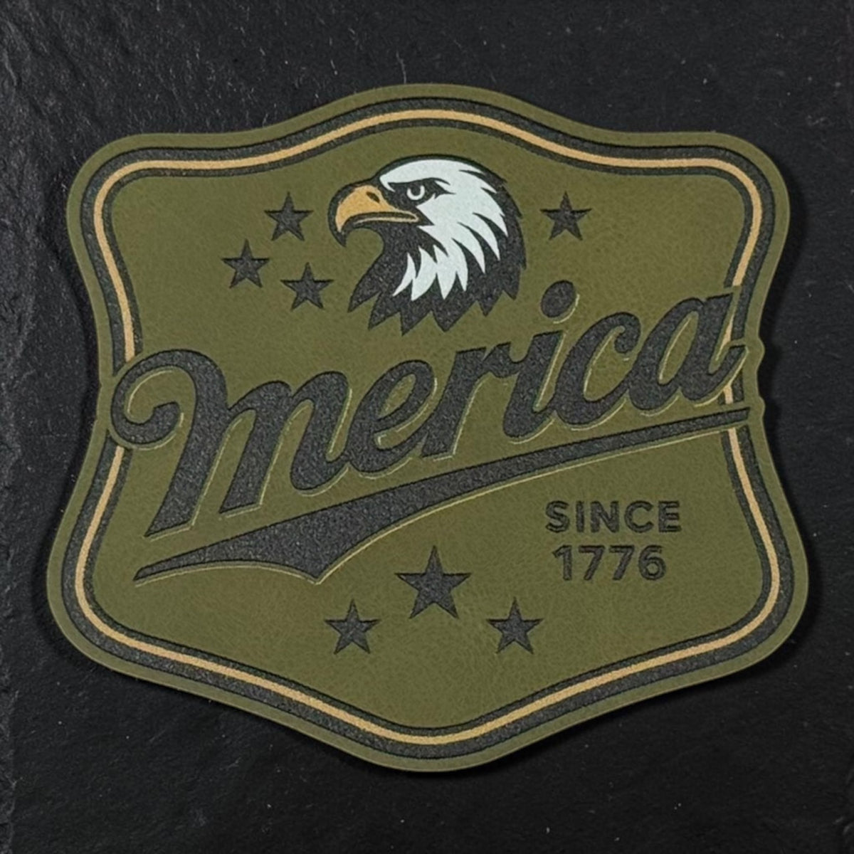 'Merica - UV Printed Patch - LoneStar Adhesive