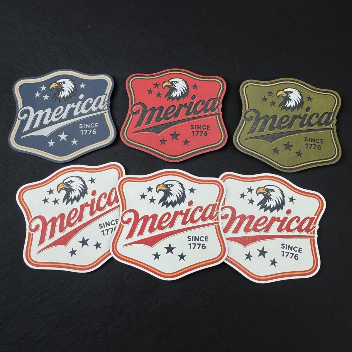 'Merica - UV Printed Patch - LoneStar Adhesive