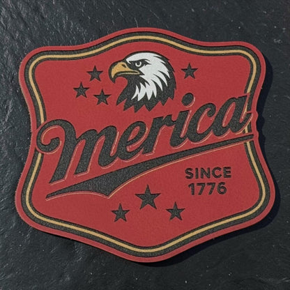'Merica - UV Printed Patch - LoneStar Adhesive