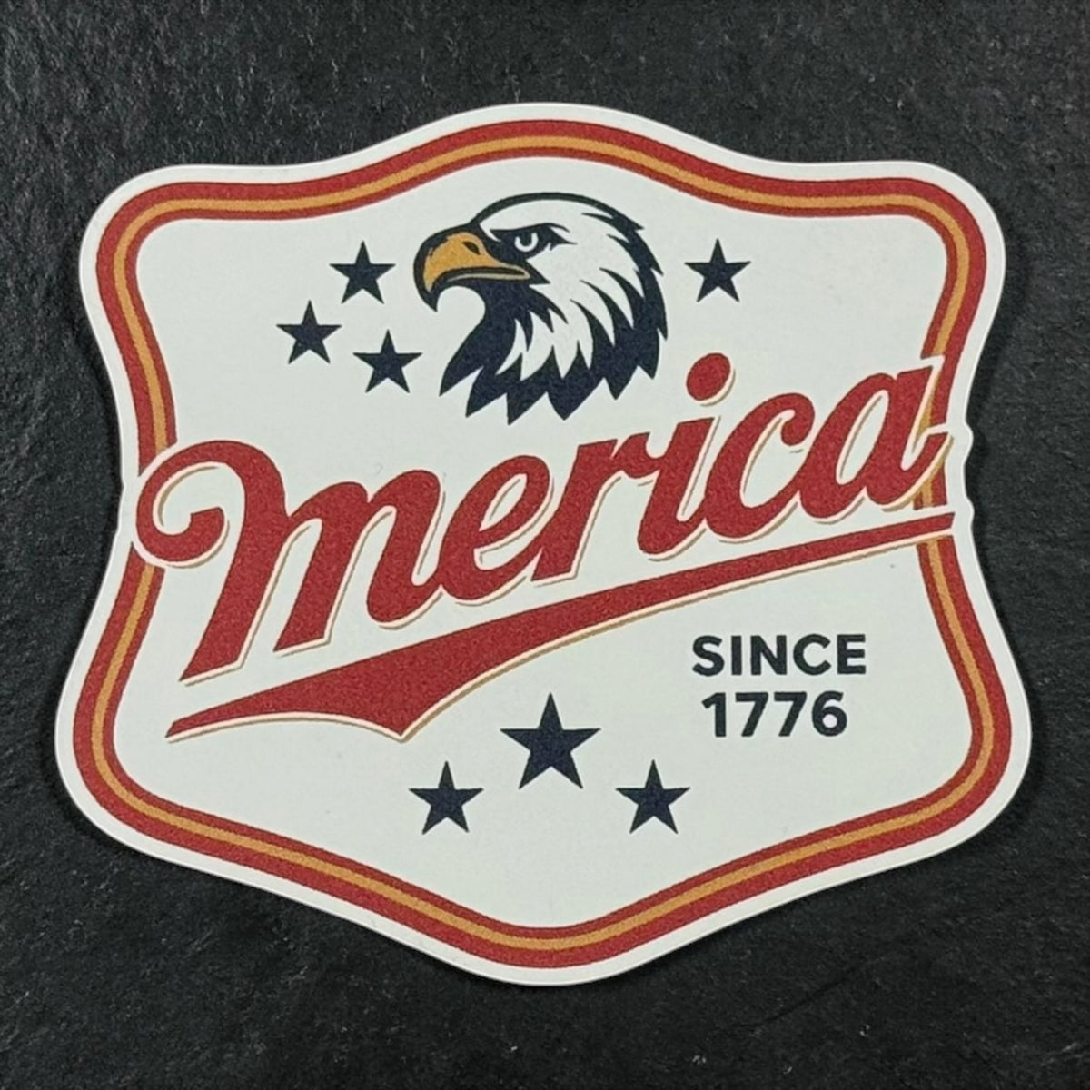 'Merica - UV Printed Patch - LoneStar Adhesive