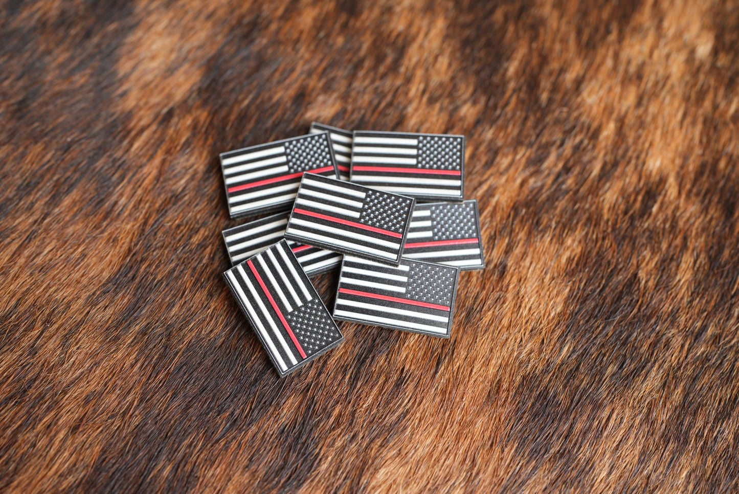 Mini Side Placement Flag Patches – 1" x 5/8" (Pack of 10) - LoneStar Adhesive