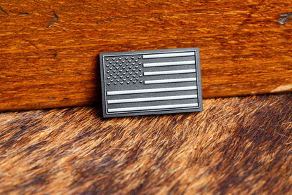 Mini Side Placement Flag Patches – 1" x 5/8" (Pack of 10) - LoneStar Adhesive
