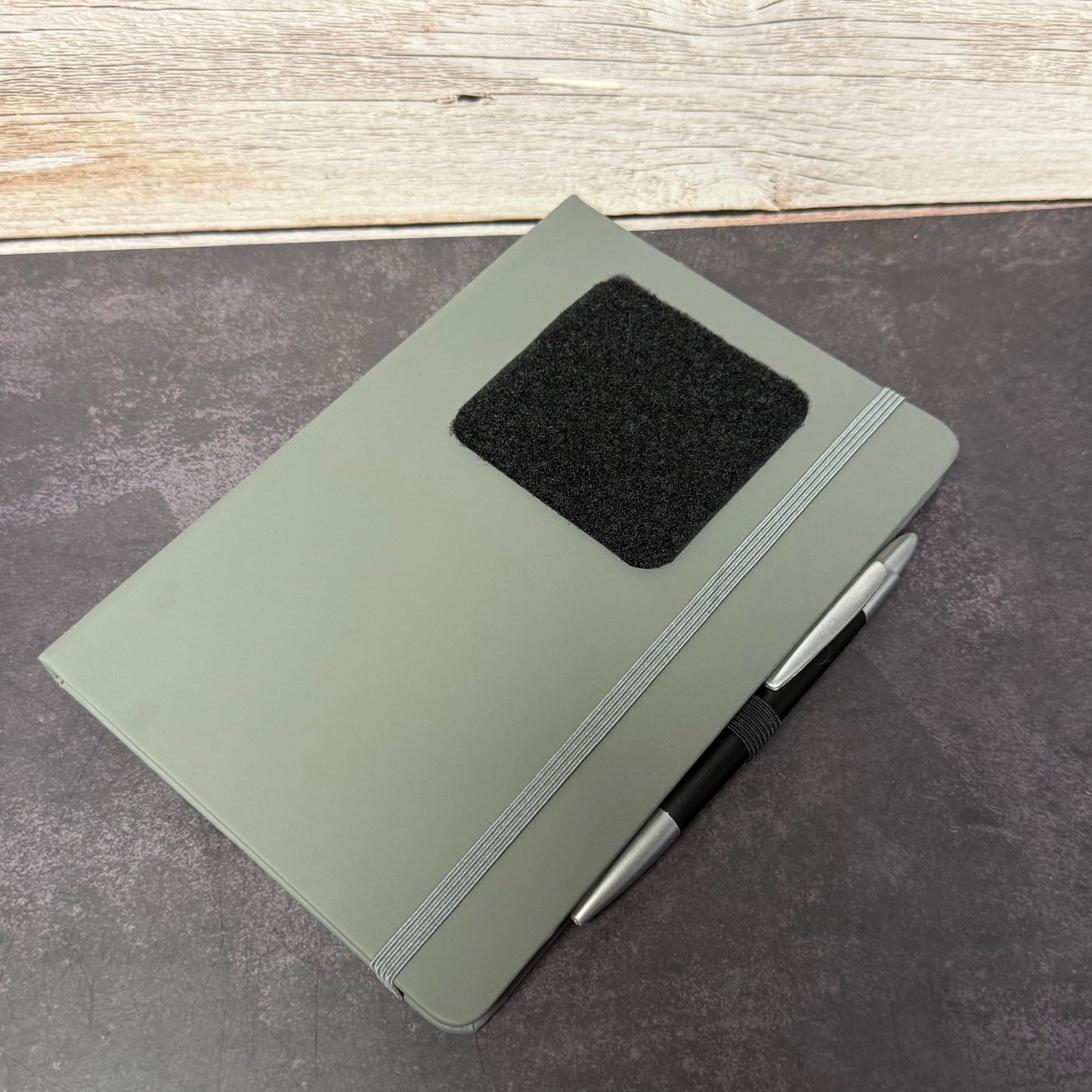 Morale Patch A5 Note Book with 2x3" or 3x3" Loop Side Front Panel Customizable Log or Range Book - LoneStar Adhesive