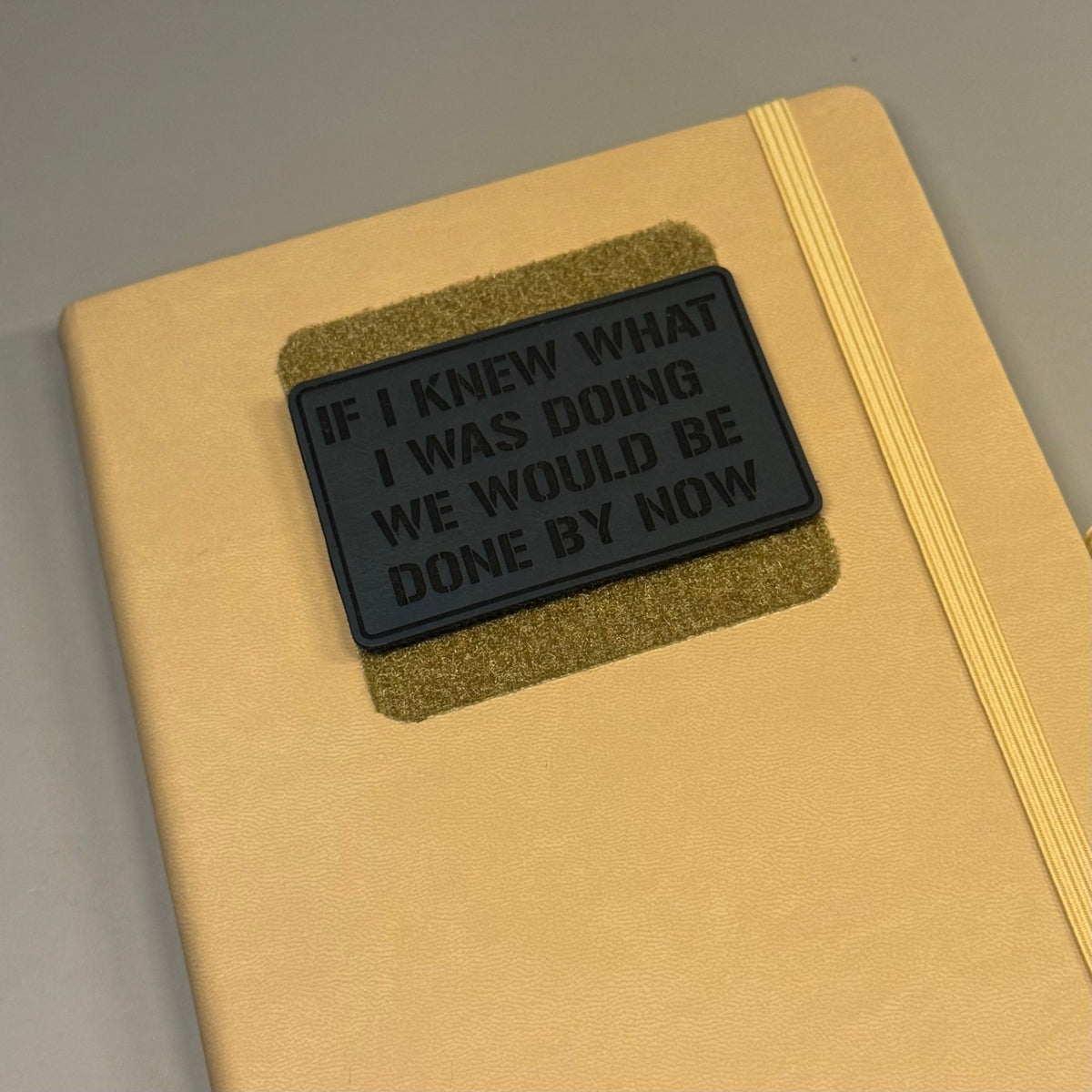Morale Patch Ready A5 EDC Field Range Notebook | VELCRO® Brand Loop Panel - #LoneStar Adhesive#