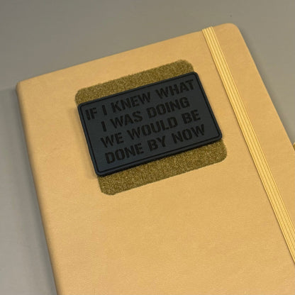 Morale Patch Ready A5 EDC Field Range Notebook | VELCRO® Brand Loop Panel - #LoneStar Adhesive#
