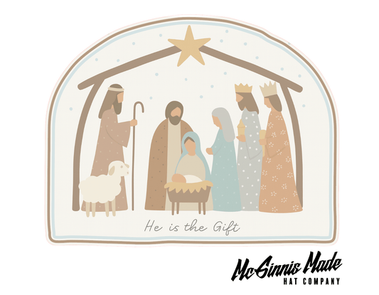 Nativity Scene UV Printed Patches - LoneStar Adhesive