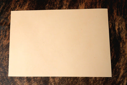 Natural Top-Grain Leather Panel (12x18) - LoneStar Adhesive