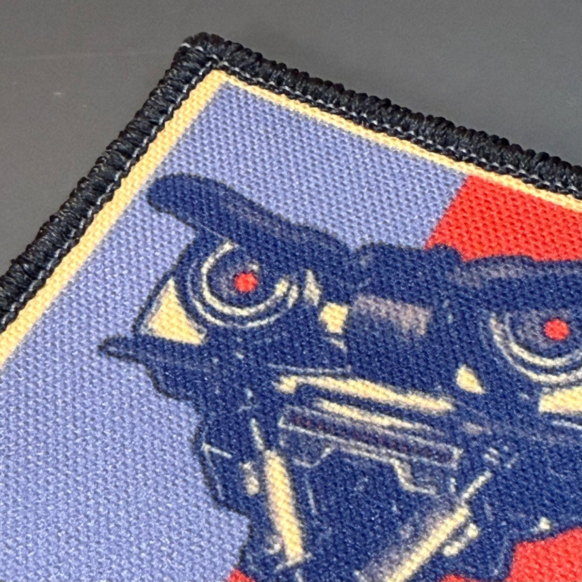 No Disassemble Funny Printed Morale Patch, 2x3" | Made in USA | VELCRO® Brand Hook Backing - LoneStar Adhesive