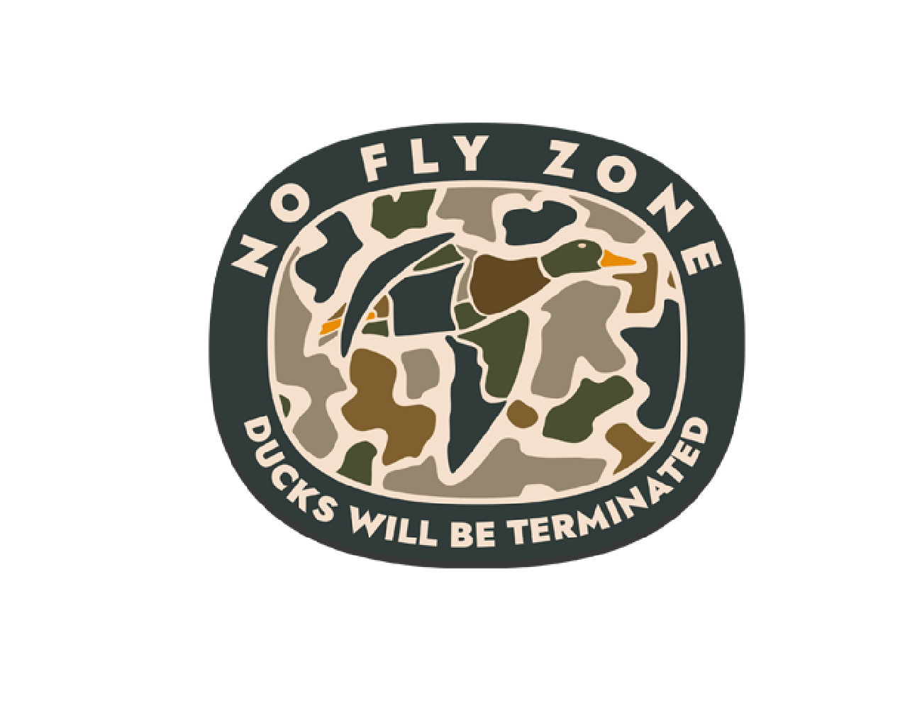 "No Fly Zone" UV Printed Patches - LoneStar Adhesive