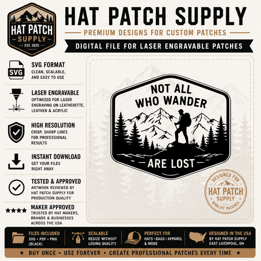 Not All Who Wonder Are Lost - LoneStar Adhesive