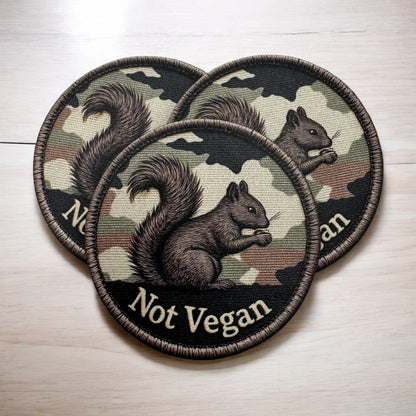 Not Vegan - UV Printed Patch - LoneStar Adhesive