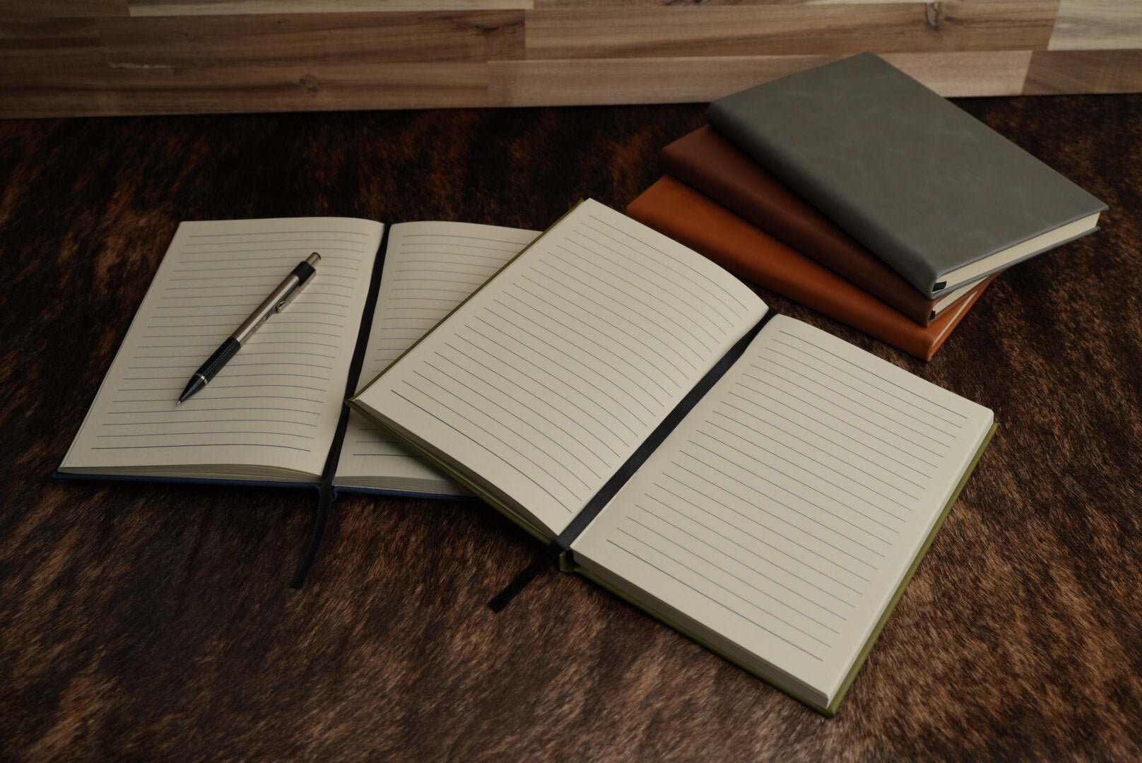 Notebook Journals: Heritage Collection Premium Leatherette™ - #LoneStar Adhesive#