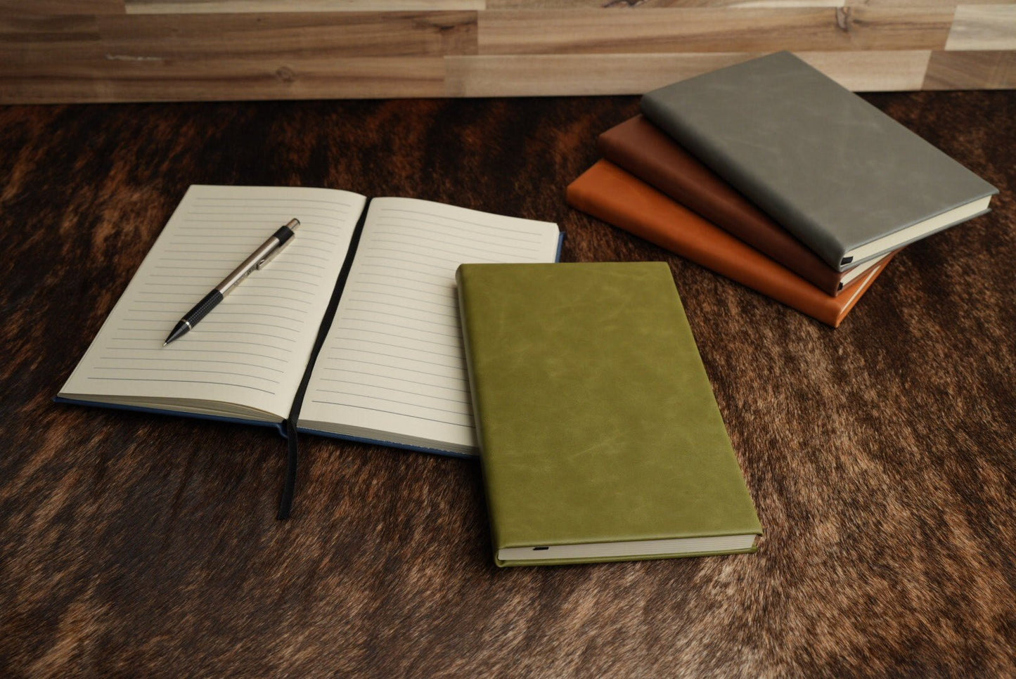 Notebook Journals: Heritage Collection Premium Leatherette™ - #LoneStar Adhesive#