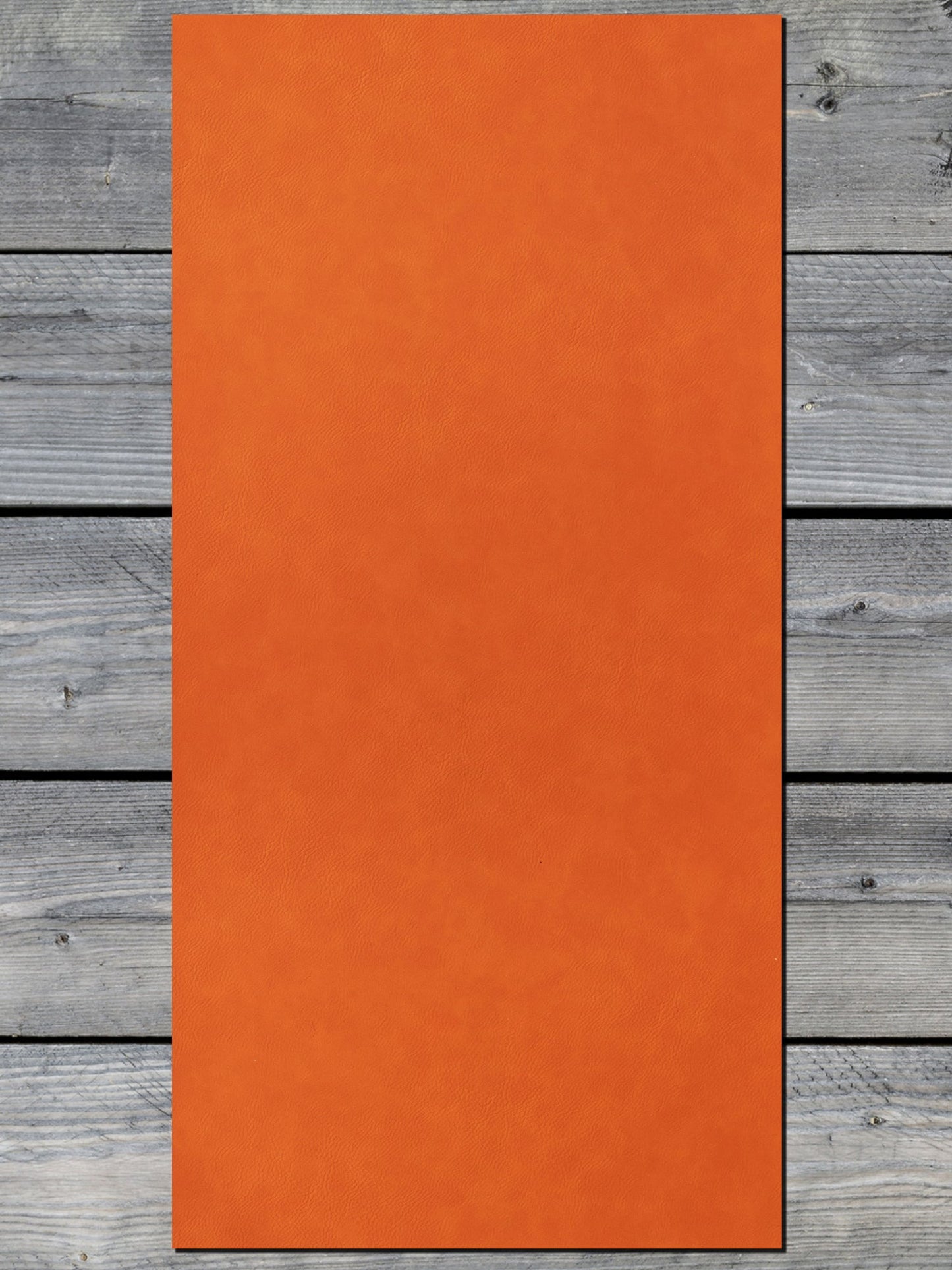 Orange / Black Durra-Bull Premium Leatherette™ Sheets (12x24) - #LoneStar Adhesive#