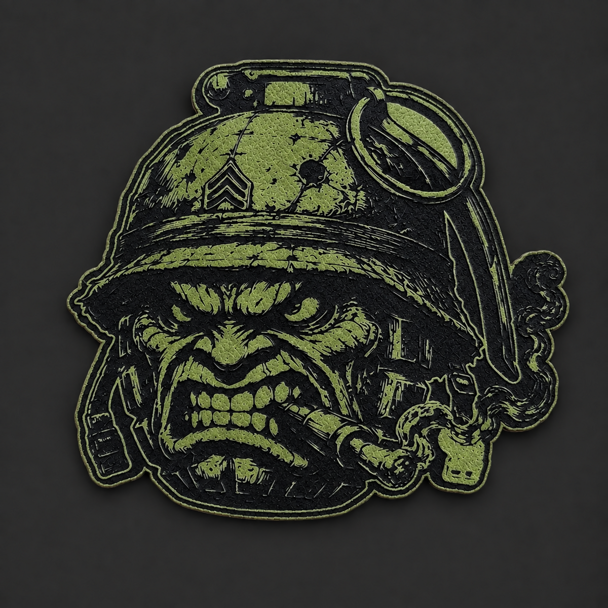 Grenade Face Smokin Cigar (Digital File Only) (Read Description)