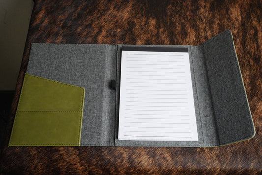 Padfolios: Heritage Collection Premium Leatherette® - LoneStar Adhesive