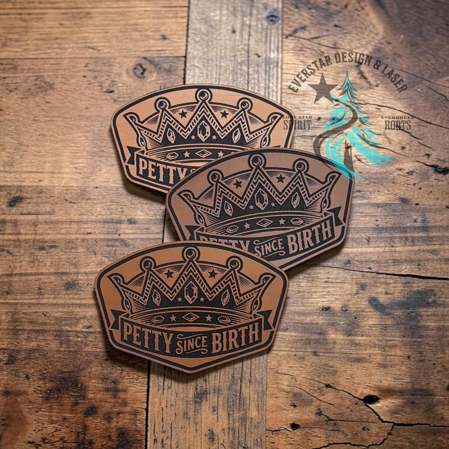 Petty Since Birth Leather Patch