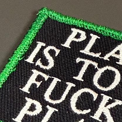 Plan B, Don't Fuck Up Plan A Funny Morale Patch, 2x3" | Made in USA | VELCRO® Brand Hook Backing - LoneStar Adhesive