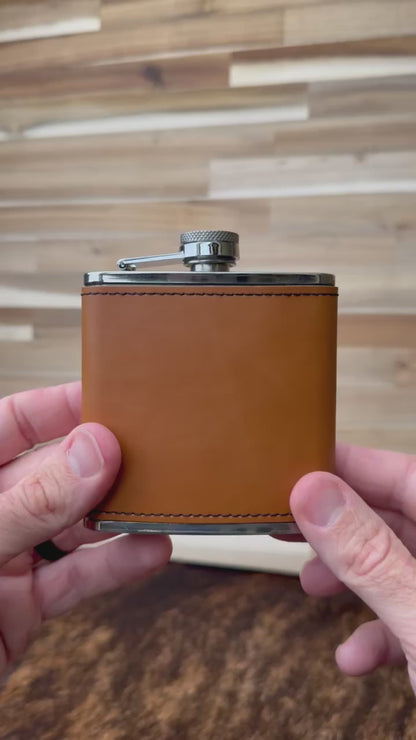 6oz. Hip Flasks: Heritage Collection Premium Leatherette®
