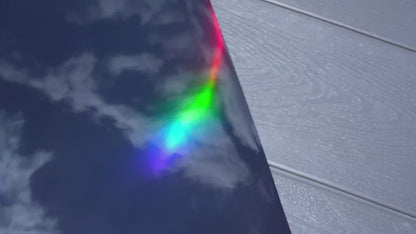 BLACK Holographic / Black Durra-Bull Premium Leatherette® Sheets (12x24)