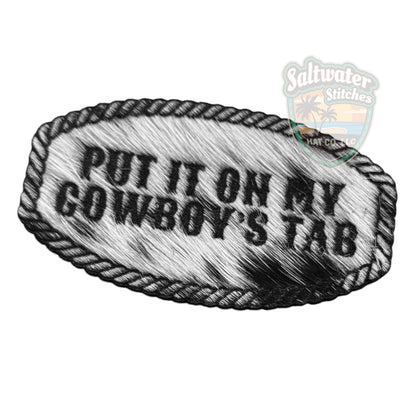 Put it on my cowboy's tab - LoneStar Adhesive