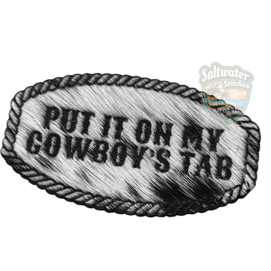 Put it on my cowboy's tab - LoneStar Adhesive