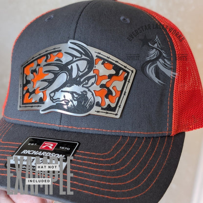 Rack Attack Hunter Stainless Acrylic Patch - LoneStar Adhesive