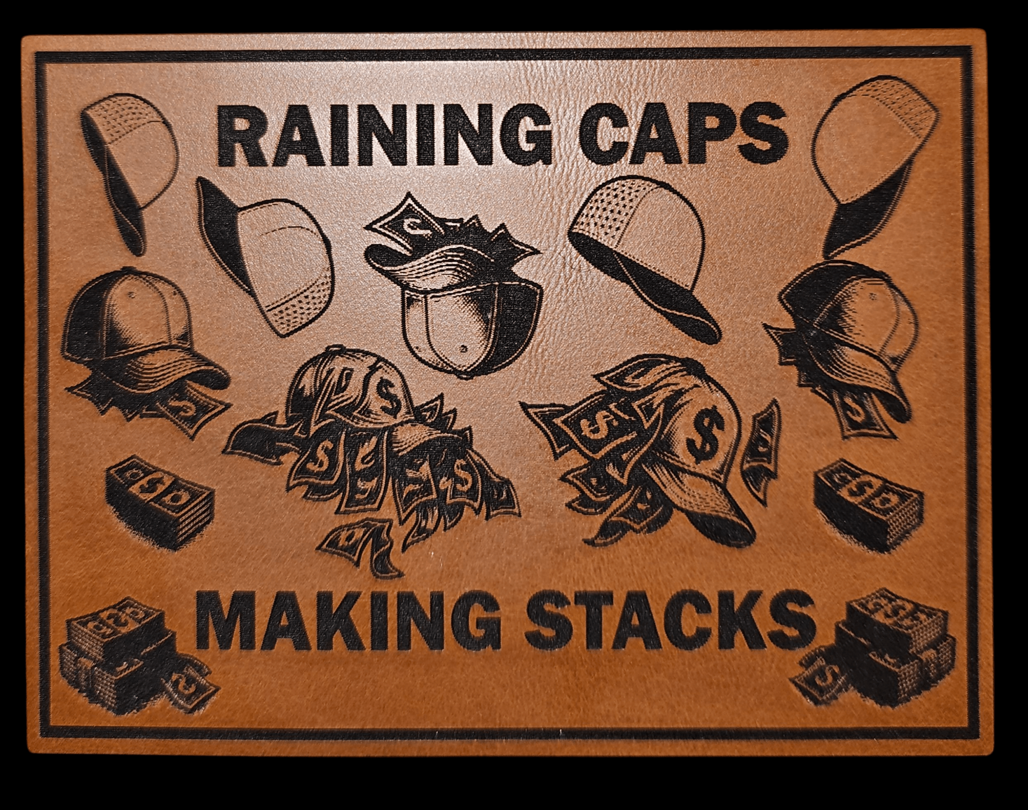 RAINING CAPS MAKING STACKS Digital File – Lone Star Adhesive