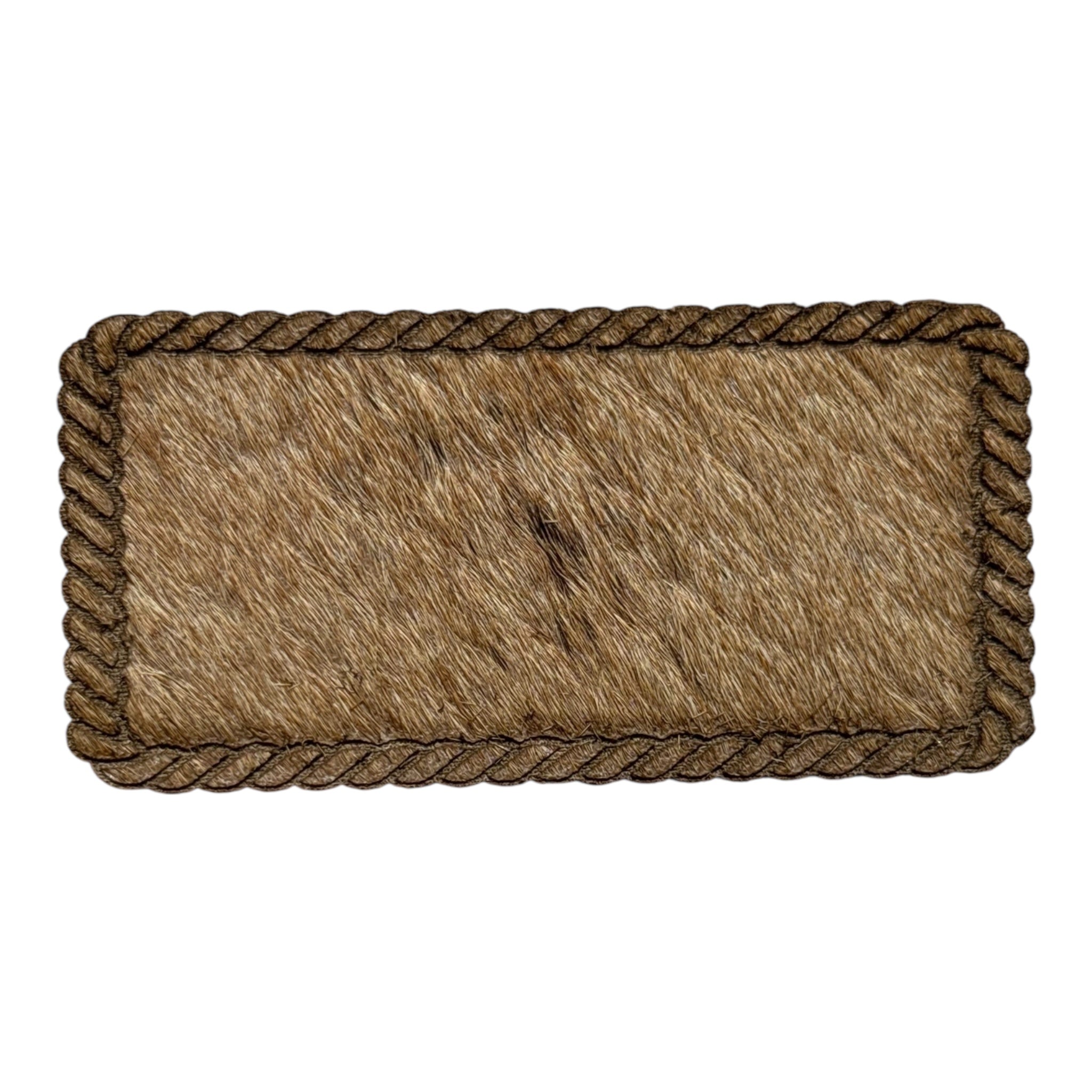 Red Edge Rectangle Patch Hair-On Hide Patches – Lone Star Adhesive