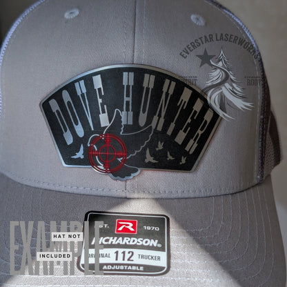Redline Dove Hunter Stainless Acrylic Patch - LoneStar Adhesive