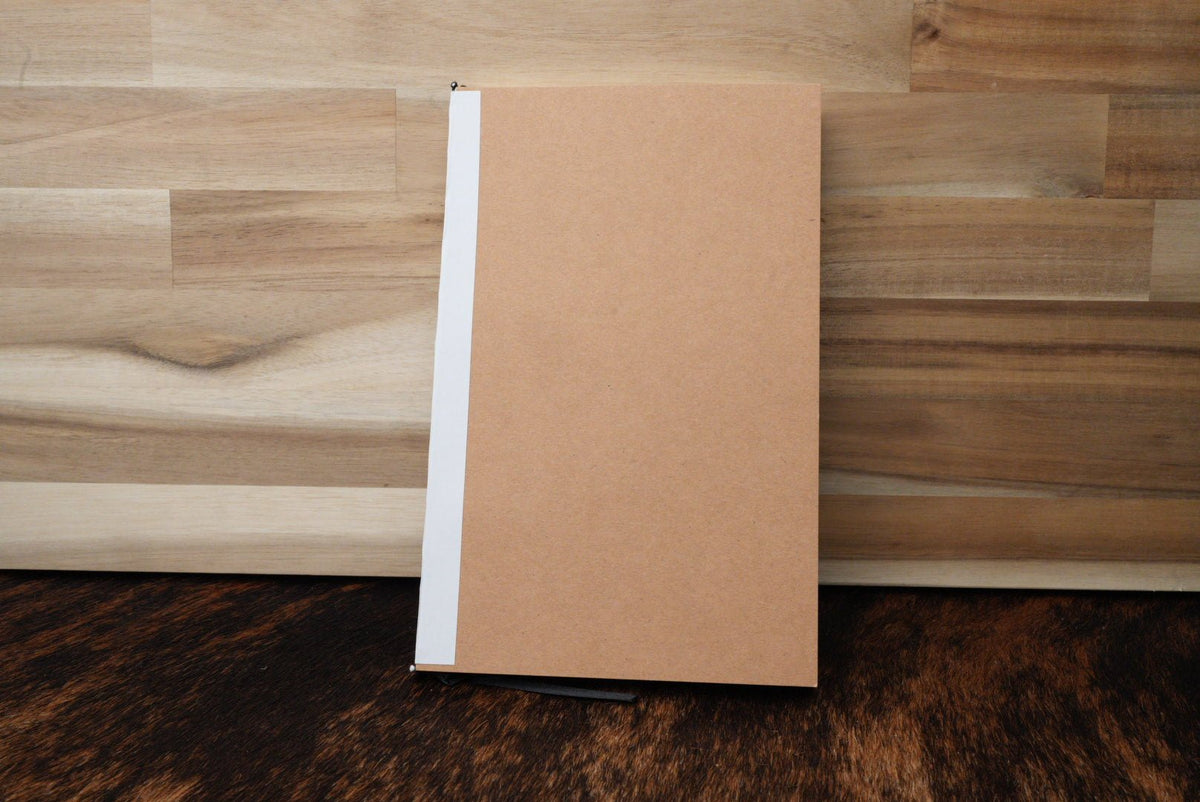 Refillable Notebook Journals: Heritage Collection Premium Leatherette® - #LoneStar Adhesive#