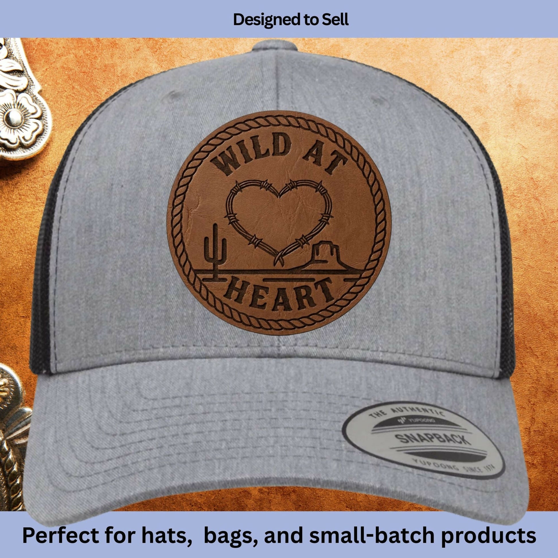 Rough Love Western Patch SVG Bundle - LoneStar Adhesive