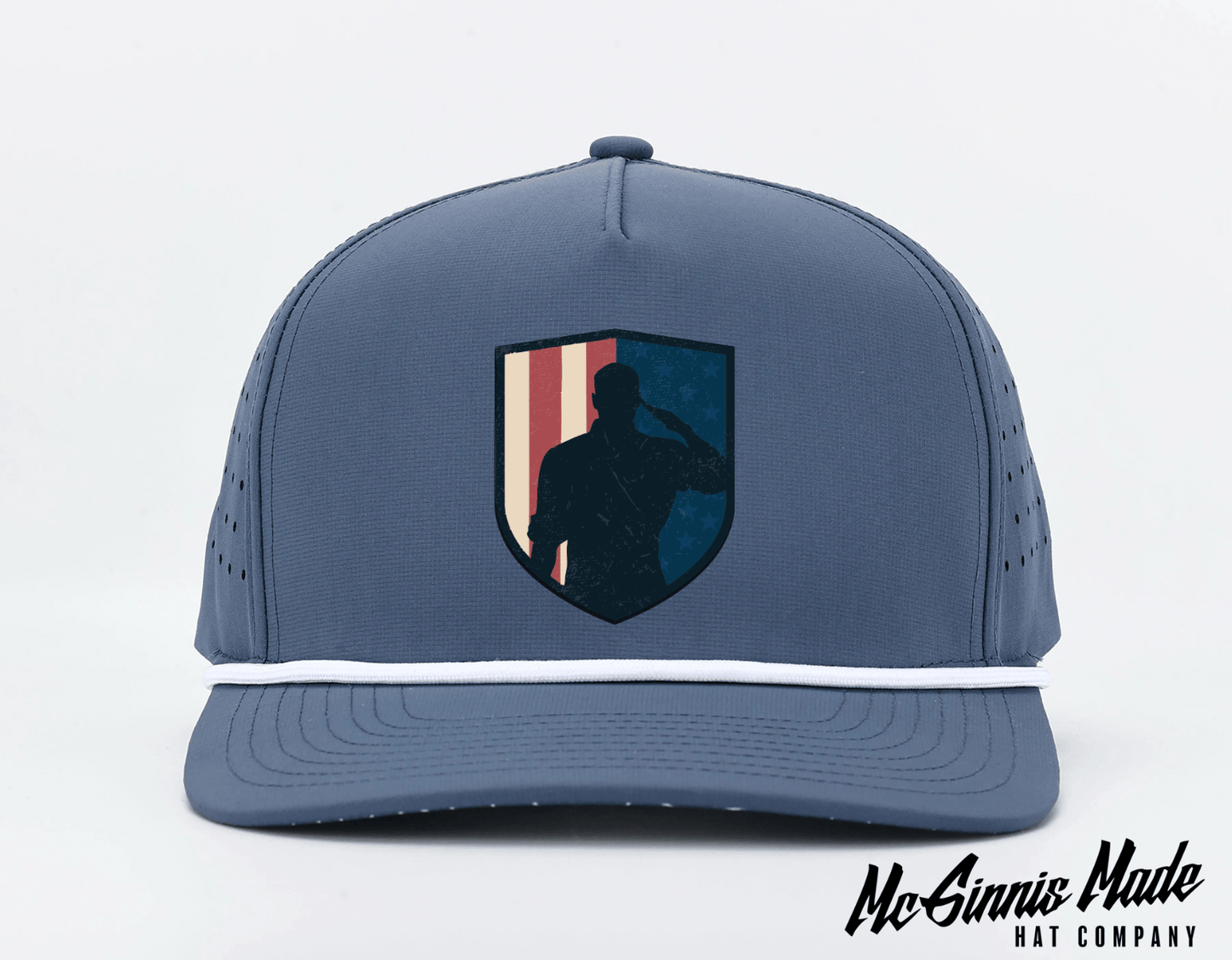 "Salute" UV Printed Patches - LoneStar Adhesive