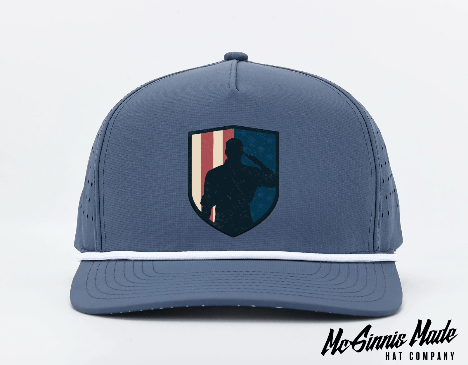 "Salute" UV Printed Patches - LoneStar Adhesive