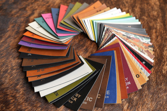 Sample Set of Durra - Bull Premium Leatherette® (2"x4") - LoneStar Adhesive