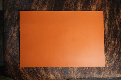 Second Run Limousin Brown Top - Grain Leather Panels (12x18) - LoneStar Adhesive