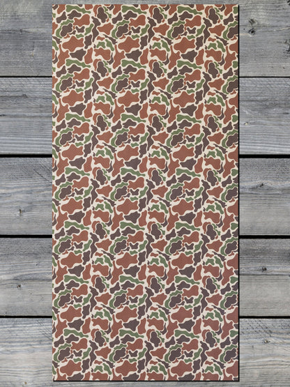 Self - Adhering Fowl Play Camo Durra - Bull Premium Leatherette™ Sheets - #LoneStar Adhesive#