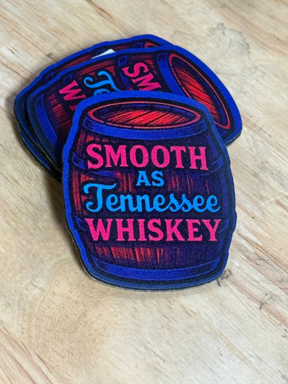 Smooth as Tennessee Whiskey – UV Printed Patch