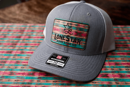 Sounds Like Bullshit to Me Retro Rodeo Leather Patch - LoneStar Adhesive
