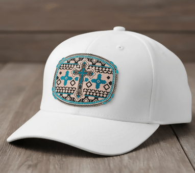 Southwest Cross Patch design - LoneStar Adhesive
