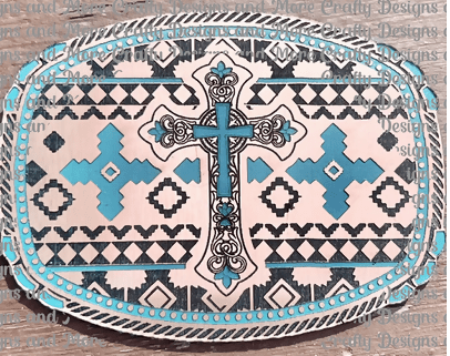 Southwest Cross Patch design - LoneStar Adhesive