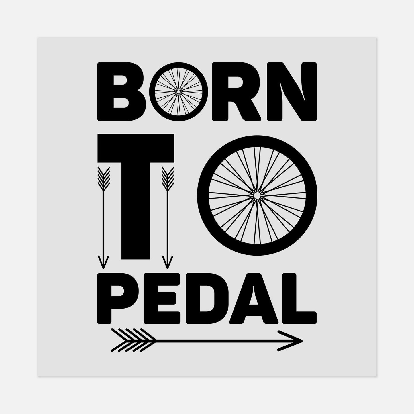 Sports - Born to Pedal - #LoneStar Adhesive#