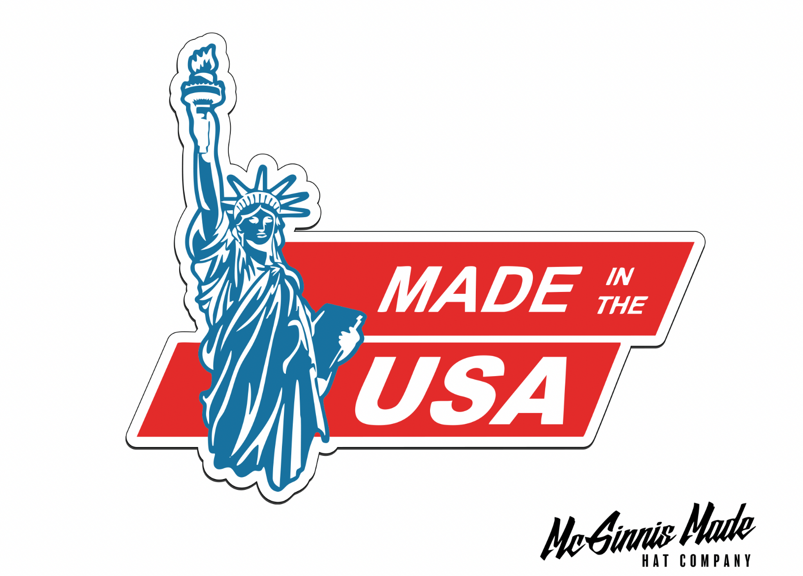 "Statue of Liberty (Made in USA) UV Printed Patches - LoneStar Adhesive