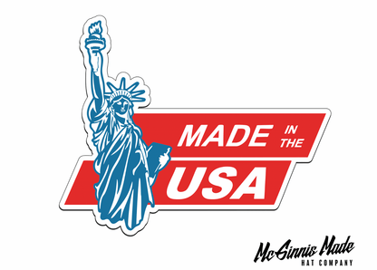 "Statue of Liberty (Made in USA) UV Printed Patches - LoneStar Adhesive