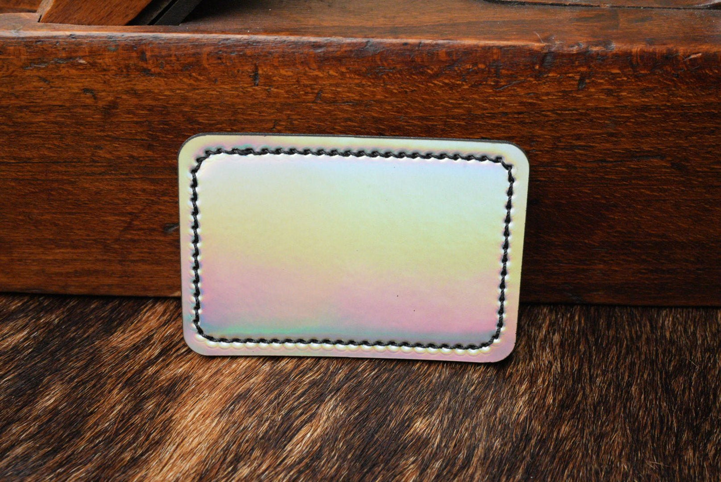 Stitched Premium Leatherette® Patches - 2"x3" Rectangle - LoneStar Adhesive