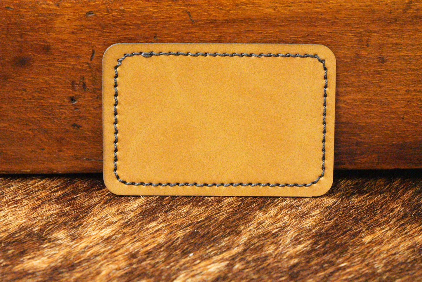 Stitched Premium Leatherette® Patches - 2"x3" Rectangle - LoneStar Adhesive