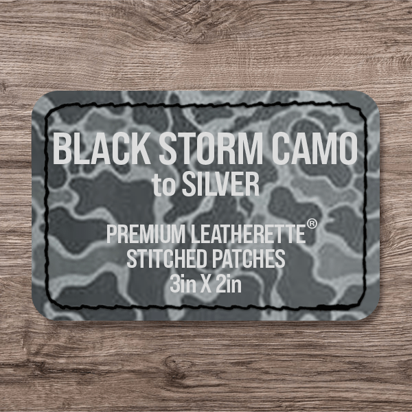 Stitched Premium Leatherette® Patches - 2"x3" Rectangle - LoneStar Adhesive