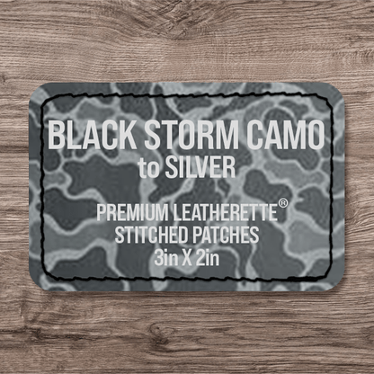 Stitched Premium Leatherette® Patches - 2"x3" Rectangle - LoneStar Adhesive