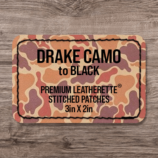 Stitched Premium Leatherette® Patches - 2"x3" Rectangle - LoneStar Adhesive