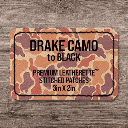 Stitched Premium Leatherette® Patches - 2"x3" Rectangle - LoneStar Adhesive